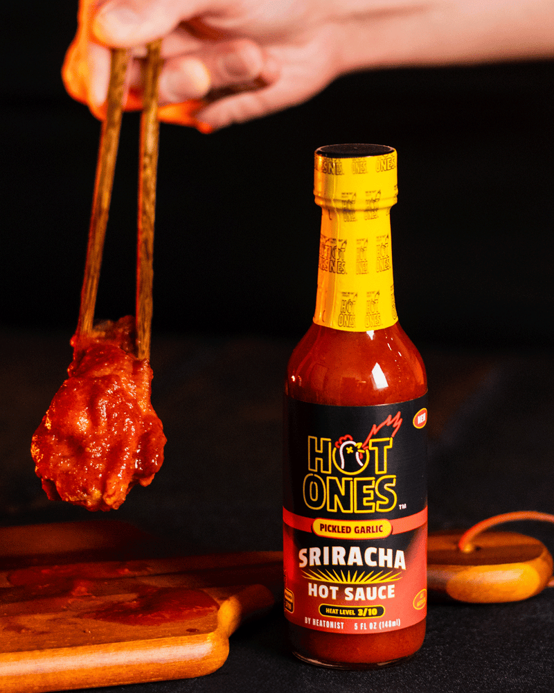 Pickled Garlic Sriracha
