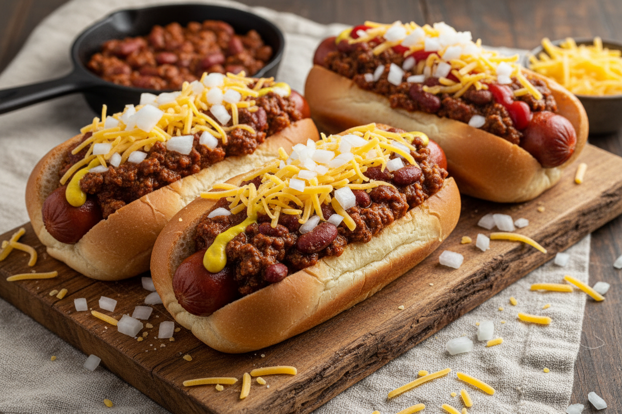 The Last Dab Thermageddon Game Day Chili Dogs