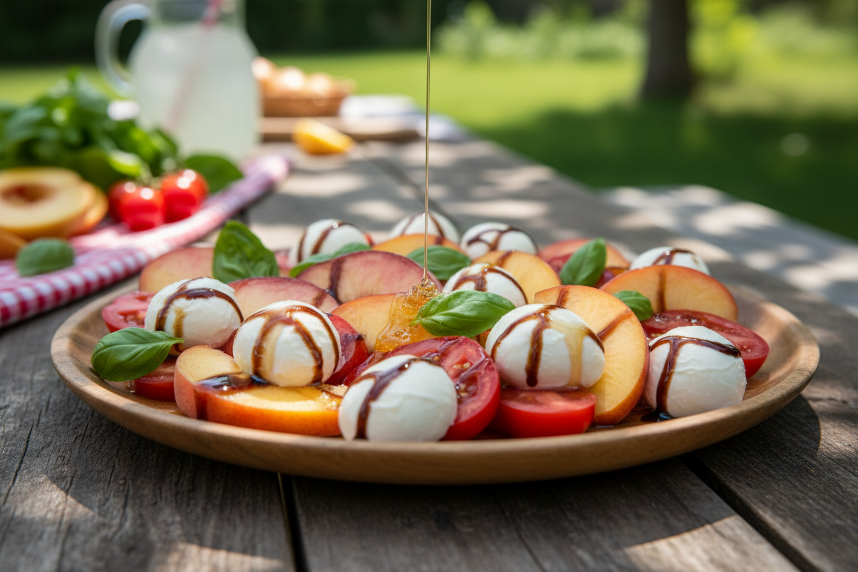 HOT ONES NUGGET HONEY PEACH CAPRESE